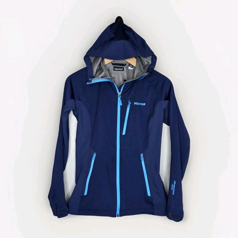 New Marmot softshell Womens Junfo Jacket Size S Gore Windstopper Hiking Gorpcore